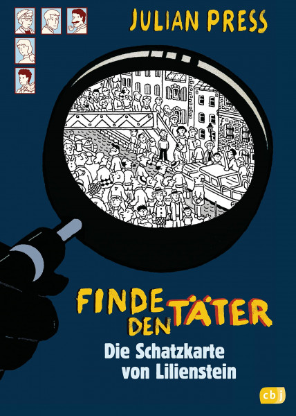 Finde den Täter - Die Schatzkarte von Lilienstein: Spannende Such- und Ratekrimis für alle Wimmelbildspezialisten (Finde den Täter - Wimmelbild-Ratekrimis, Band 8)