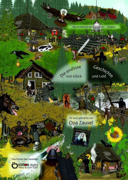 Poster zur endlosen Geschichte von Glück und Leid