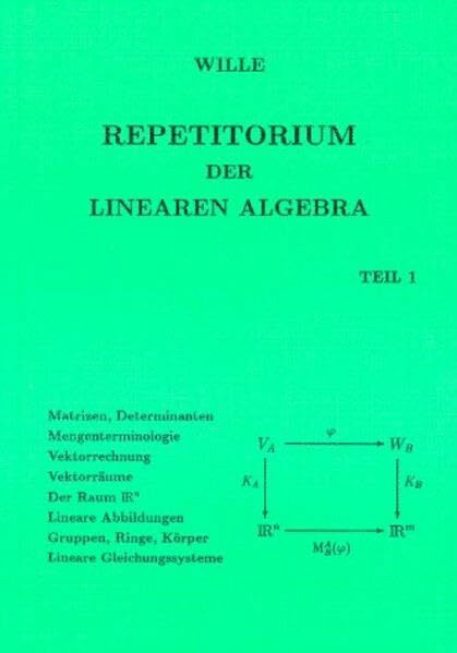 Repetitorium der Linearen Algebra, Teil 1