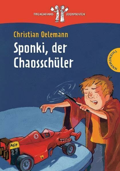 Sponki, der Chaosschüler: Mit Zeilen-Lesezeichen (Thienemanns Buchpiraten)