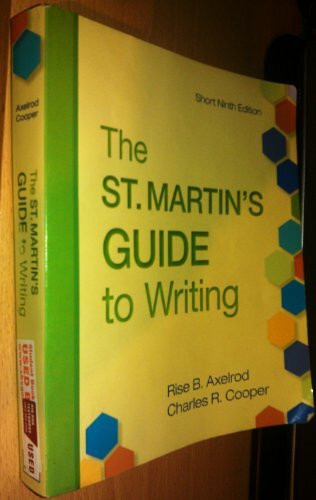 The St. Martin's Guide to Writing: Short Edition