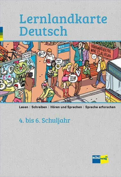 Lernlandkarte Deutsch: Lerndokumentation 4. bis 6. Schuljahr