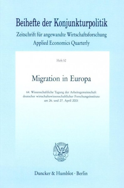 Migration in Europa.