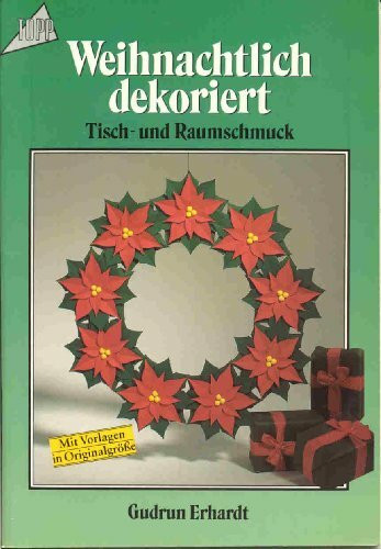 Raum- und Tischschmuck zu Weihnachten