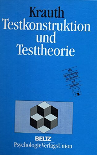 Testkonstruktion und Testtheorie, m. Diskette (3 1/2 Zoll)