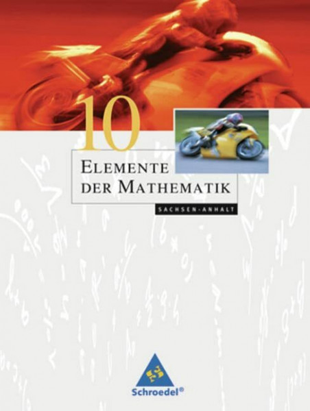 Elemente der Mathematik SI - Ausgabe 2008 für Sachsen-Anhalt: Schülerband 10