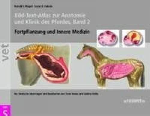 Bild-Text-Atlas zur Anatomie und Klinik des Pferdes: Fortpflanzung und Innere Medizin. Übertr. u. bearb. v. Seven Reese u. Sabine Kölle