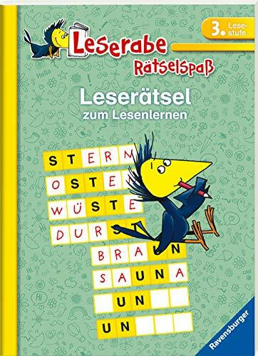 Leserabe: Leserätsel zum Lesenlernen (3. Lesestufe) (Leserabe - Rätselspaß)