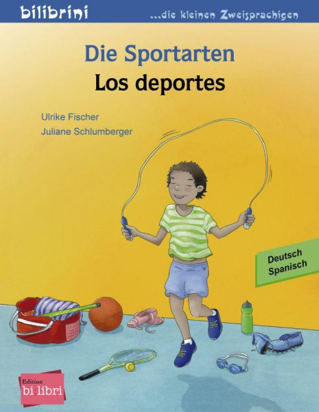 Die Sportarten. Kinderbuch Deutsch-Spanisch