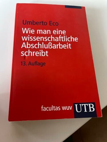 Wie man eine wissenschaftliche Abschlußarbeit schreibt