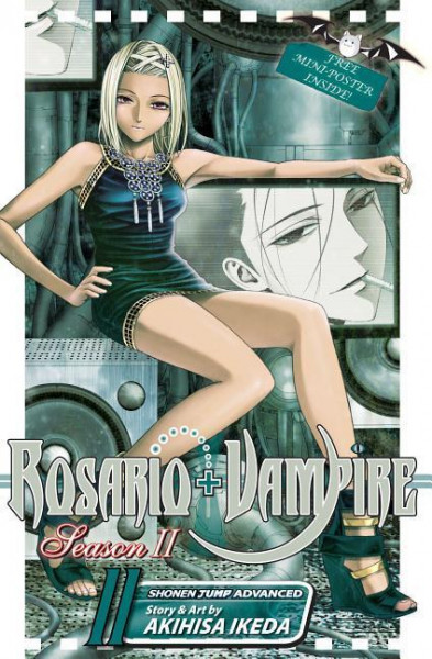 Rosario+vampire: Season II, Vol. 11, 11 [With Mini-Poster]
