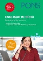 PONS Englisch im Büro: Richtig sicher in Wort und Schrift. Buch und 4 CDs mit Audio-Training und 6 praktische Erste-Hilfe-Karten für jede Situation