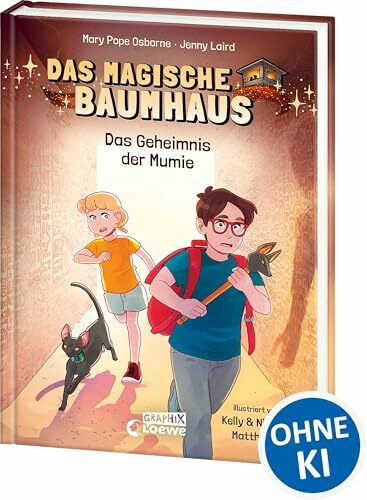 Das magische Baumhaus (Comic-Buchreihe, Band 3) - Das Geheimnis der Mumie: Reise mit Anne und Phillip zurück in die Zeit des alten Ägyptens - Comic-Buch für Kinder ab 7 Jahren
