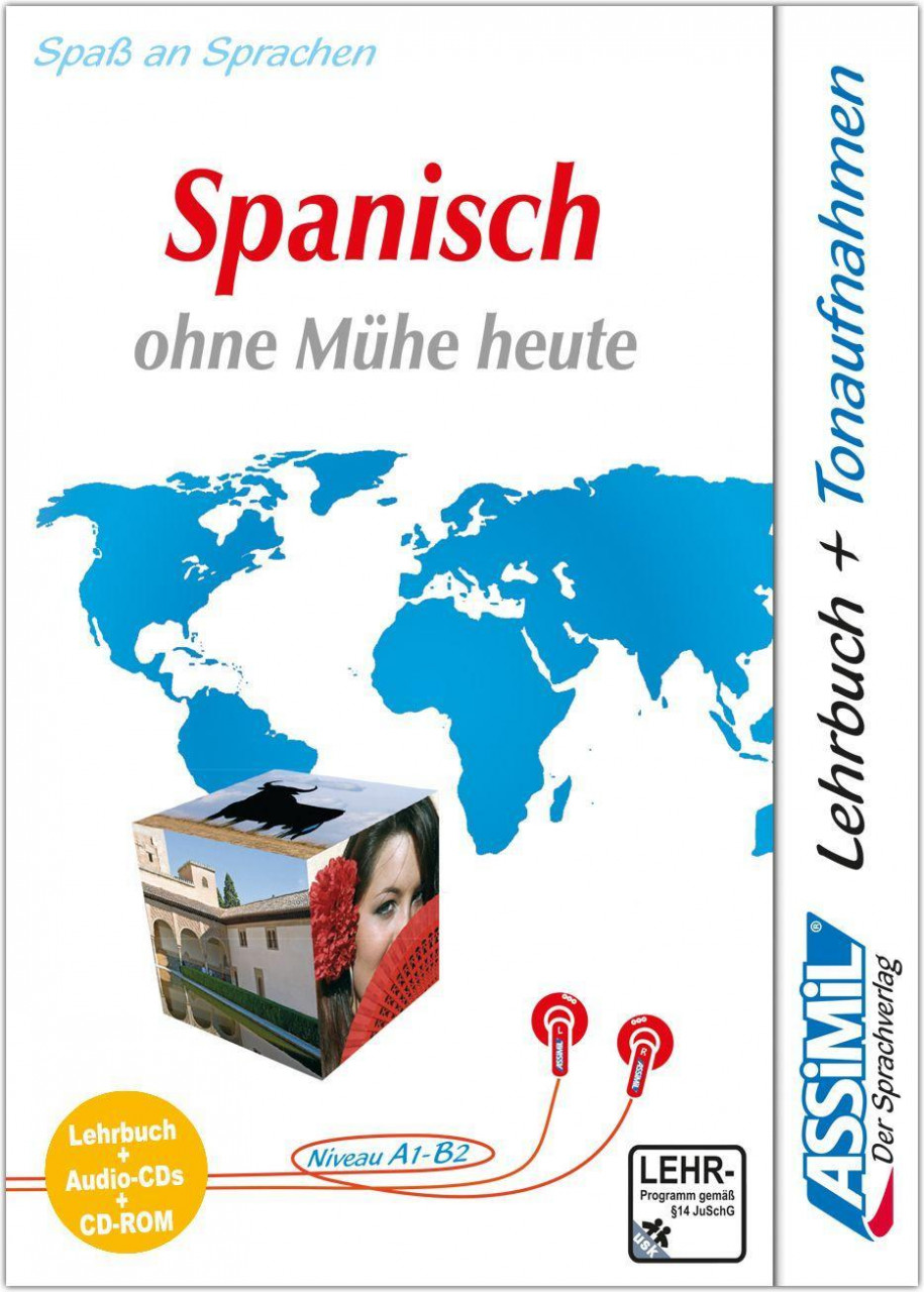 Assimil. Spanisch ohne Mühe heute. Multimedia-PLUS. Lehrbuch und 4 Audio CDs und CD-ROM für Wi...
