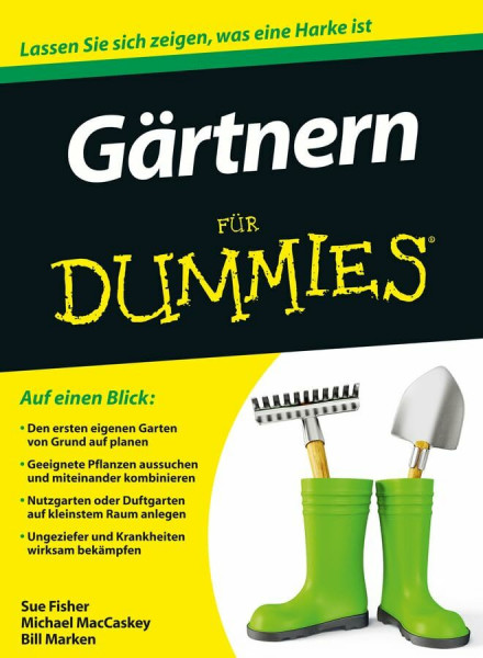 Gärtnern für Dummies: Lassen Sie sich zeigen, was eine Harke ist