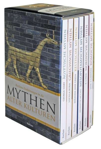 Reclams Einführungen in die Mythologe alter Kulturen. 6 Taschenbücher in Kassette