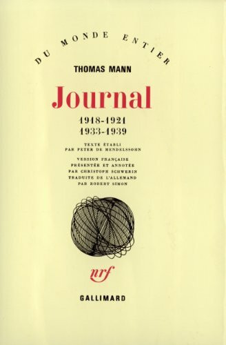 Journal: (1918-1921 - 1933-1939)