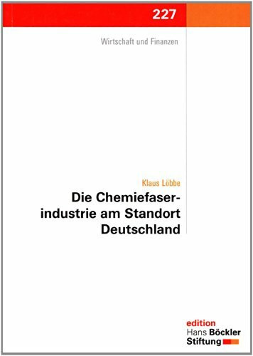 Die Chemiefaserindustrie am Standort Deutschland: Wirtschaft und Finanzen
