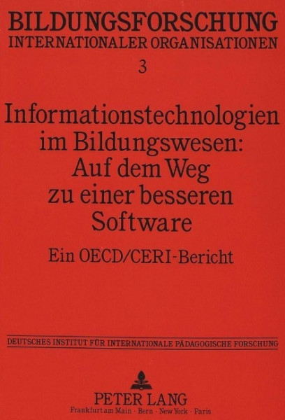 Informationstechnologien im Bildungswesen: Auf dem Weg zu einer besseren Software