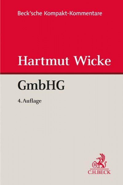 Gesetz betreffend die Gesellschaften mit beschränkter Haftung (GmbHG)