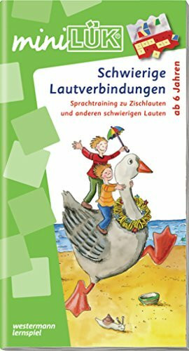 miniLÜK: Kindergarten / Vorschule / Schwierige Lautverbindungen: Sprachtraining zu Zischlauten und anderen schwierigen Lauten