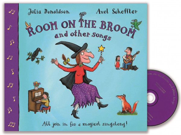 Room on the Broom and Other Songs. Book + CD