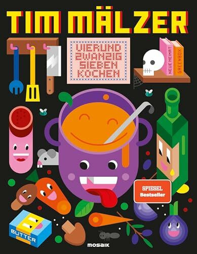 Vierundzwanzigsieben kochen: Mit über 100 Rezepten, in hochwertiger Ausstattung mit Lesebändchen