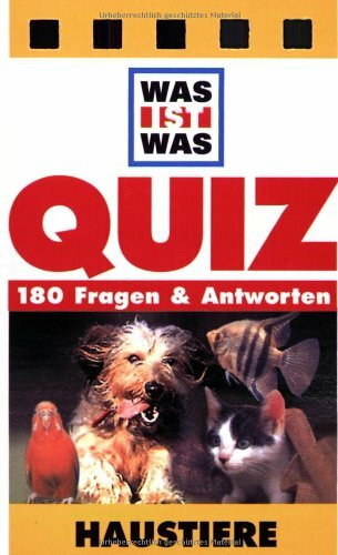 Was ist was, Quizblock, Haustiere