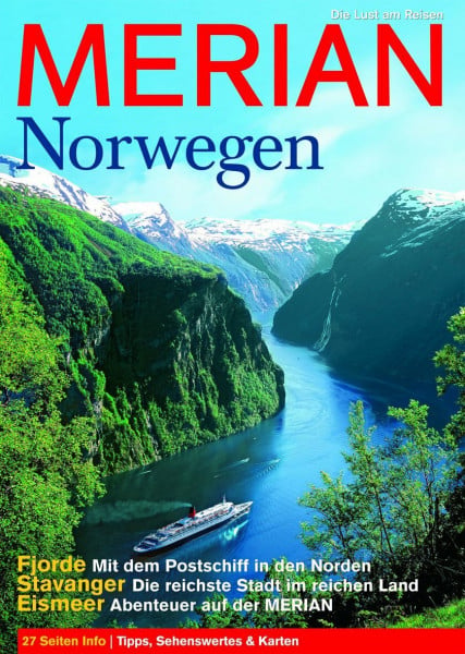 MERIAN Norwegen: Fjorde, Mit dem Postschiff in den Norden. Stavanger, Die reichste Stadt im reichen Land. Eismeer, Abenteuer auf der Merian (MERIAN Hefte)