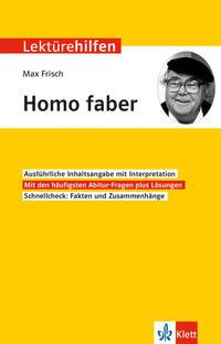 Lektürehilfen Max Frisch "Homo faber"