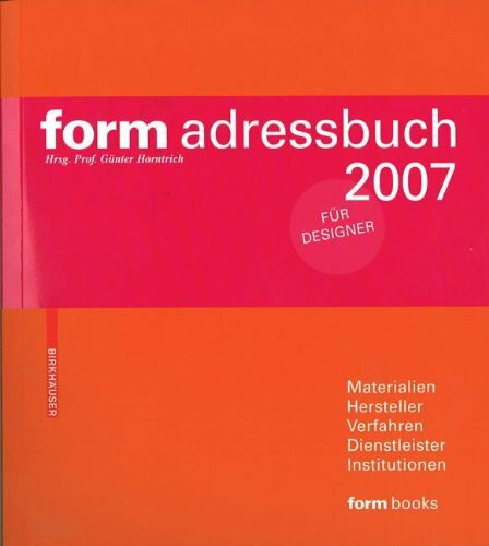 form adressbuch 2007
