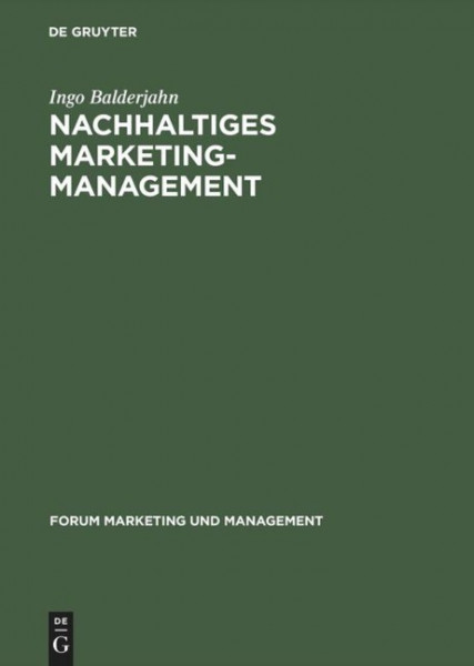 Nachhaltiges Marketing-Management