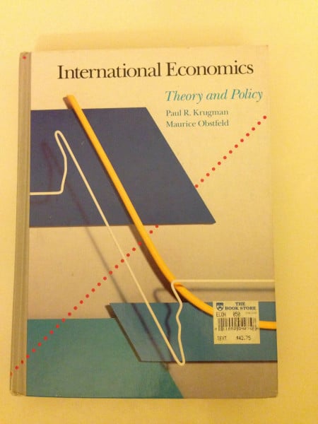 International Economics: Theory & Policy