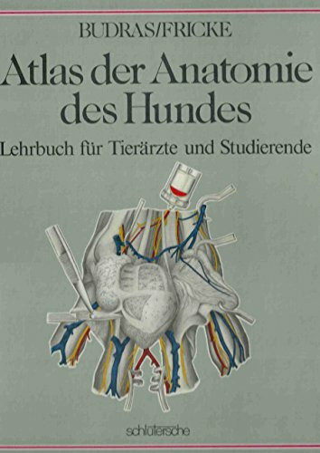 Atlas der Anatomie des Hundes: Die topographische Anatomie des Hundes in Farbe