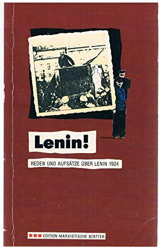 Lenin. Reden und Aufsätze über Lenin 1924