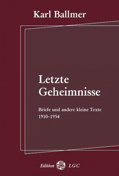 Letzte Geheimnisse