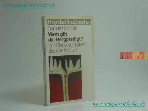 Wem gilt die Bergpredigt?