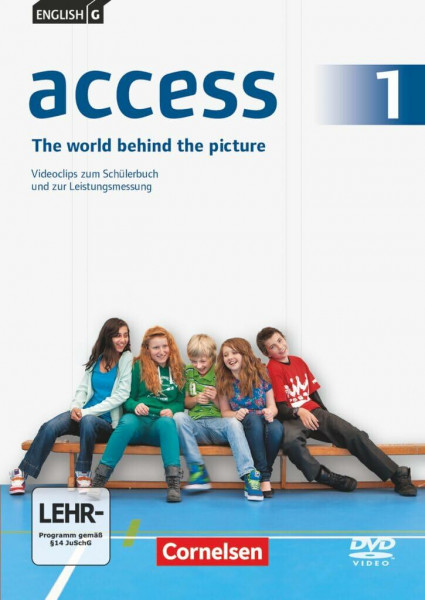 English G Access - Allgemeine Ausgabe / Band 1: 5. Schuljahr - The world behind the picture: Video-DVD. Videoclips zum Schülerbuch und zur Leistungsmessung