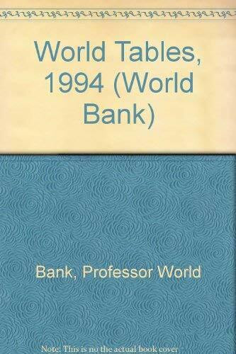 World Tables 1994