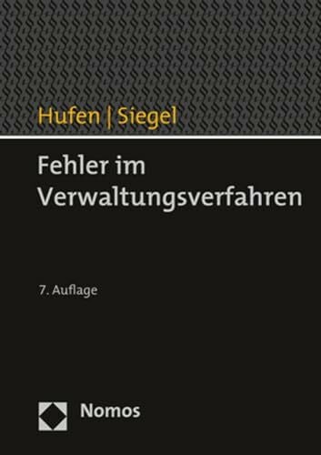 Fehler im Verwaltungsverfahren
