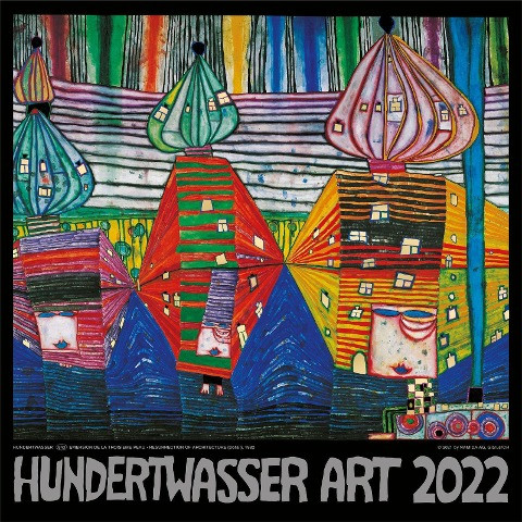 Hundertwasser Broschürenkalender Art 2022
