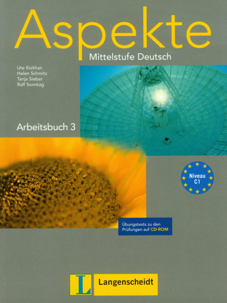 Aspekte 3 (C1) - Arbeitsbuch 3 mit Übungstests auf CD-ROM: Mittelstufe Deutsch: Arbeitsbuch 3 mit Ubungstests auf CD-Rom (Texto)