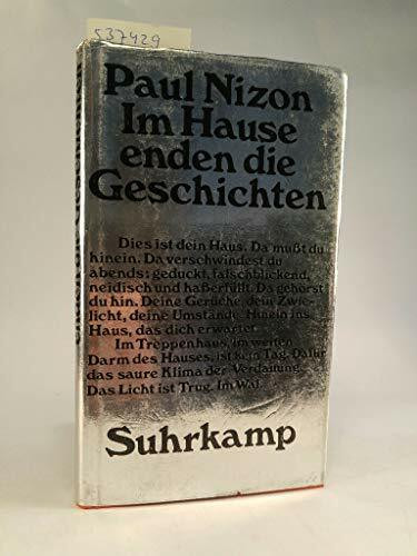 Im Hause enden die Geschichten