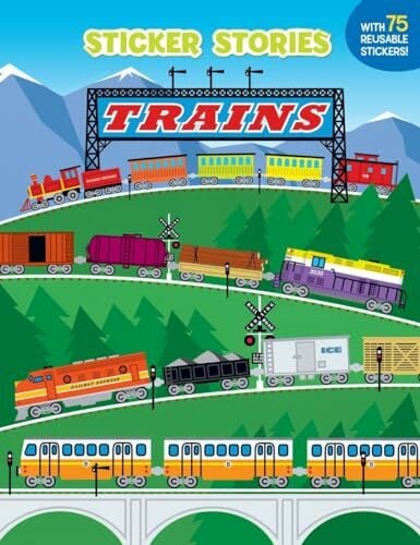 Trains (Sticker Stories) Trains (Sticker Stories)