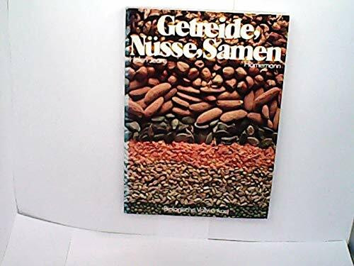 Getreide, Nüsse, Samen. Biologische Vollwertkost