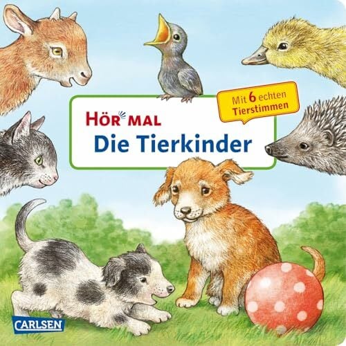 Hör mal (Soundbuch): Die Tierkinder: Zum Hören, Schauen und Mitmachen ab 2 Jahren. Mit echten Tierstimmen Hör mal (Soundbuch): Die Tierkinder: Zum Hören, Schauen und Mitmachen ab 2 Jahren. Mit echten Tierstimmen