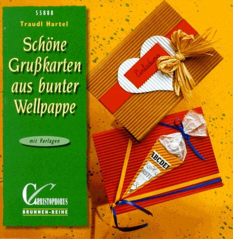 Brunnen-Reihe, Schöne Grußkarten aus bunter Wellpappe