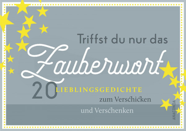 Postkartenbuch Gedichte: 20 Lieblingsgedichte zum Verschicken und Verschenken