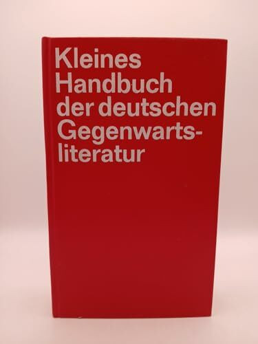 Handbuch der deutschen Gegenwartsliteratur