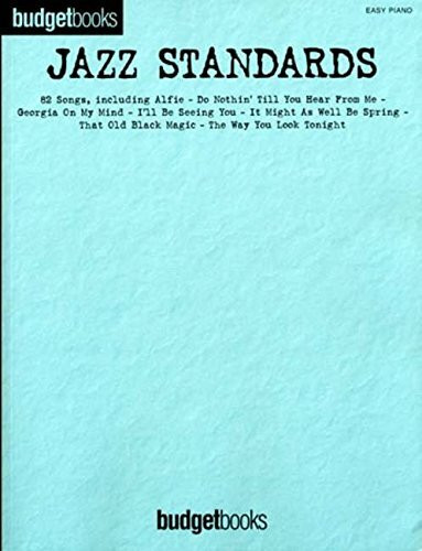 Budgetbooks: Jazz Standards (Easy Piano)